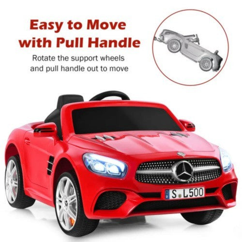 2024 UENJOY 12V Mercedes-Benz SL500 Kids Ride On Car (Rubber Wheel, Leather Seat) 2024 UENJOY 12V Mercedes-Benz SL500 Kids Ride On Car (Rubber Wheel, Leather Seat)